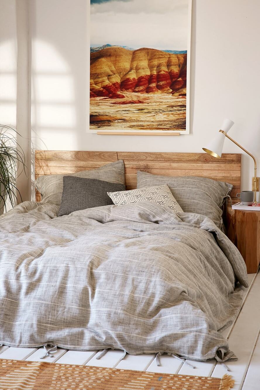 Urban Outfitters UO Home Duvet Cover Gray Twin XL 66x90